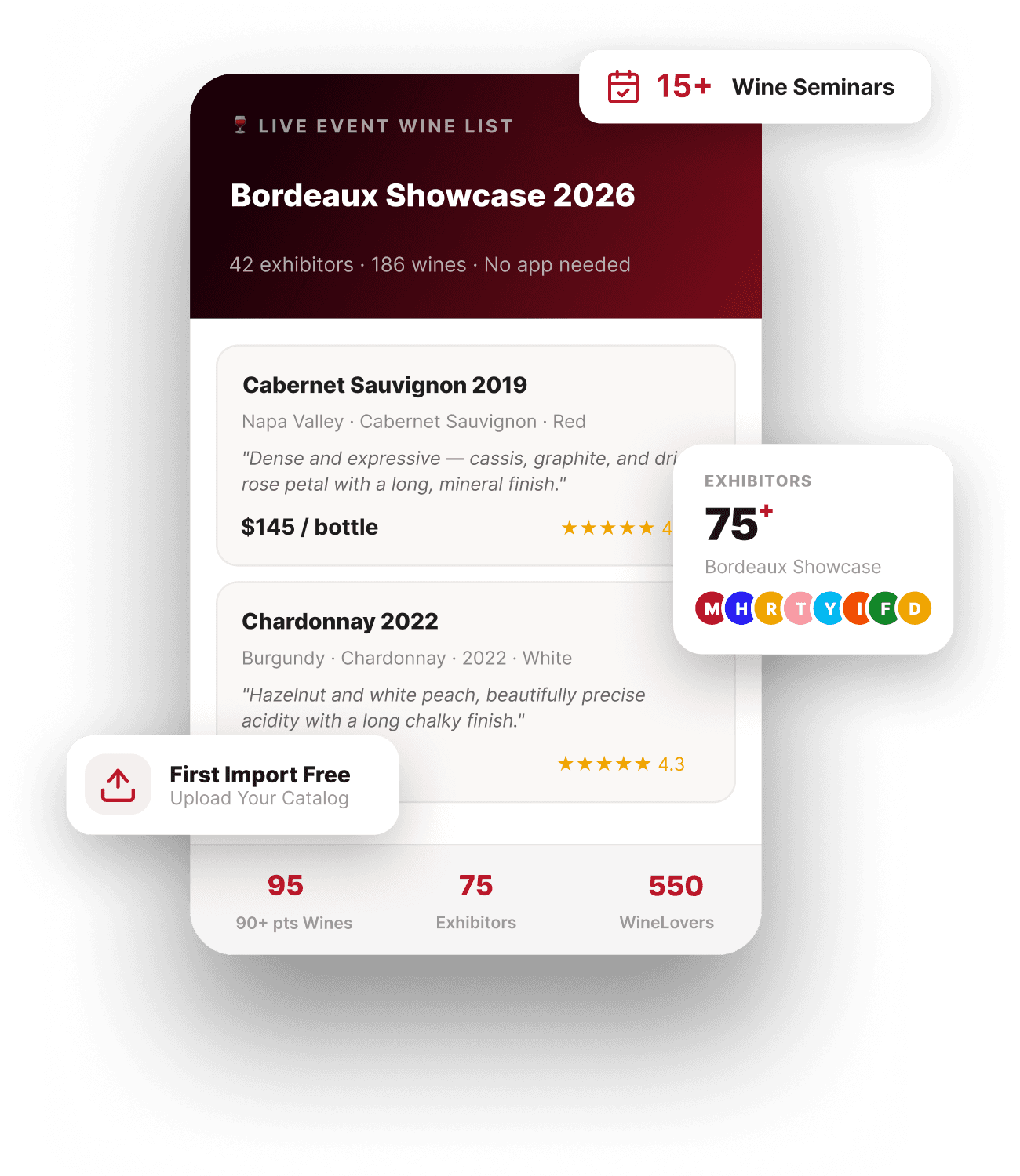 ShareVino Wine Events and Festivals Hero