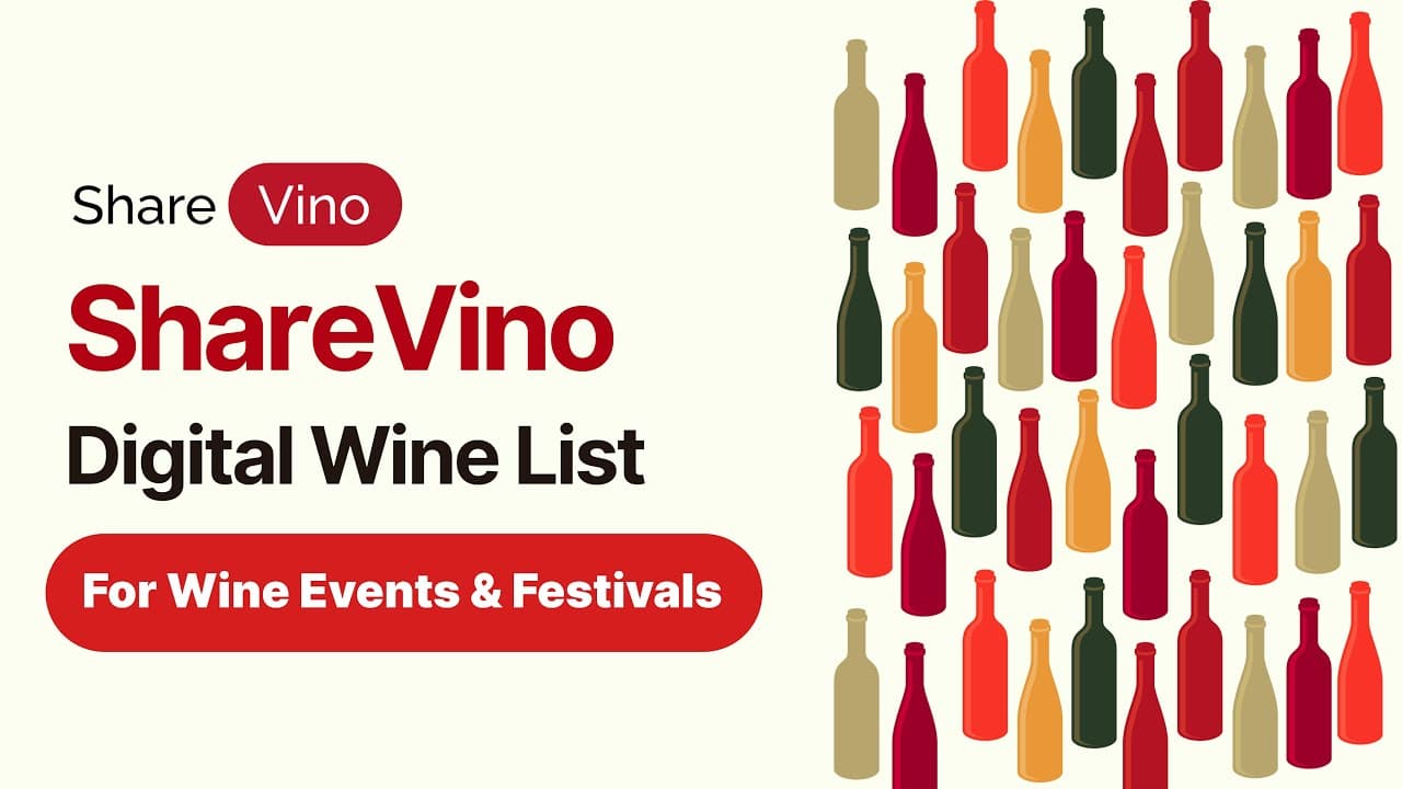 Introductory video about ShareVino’s digital wine list platform and QR-powered features.