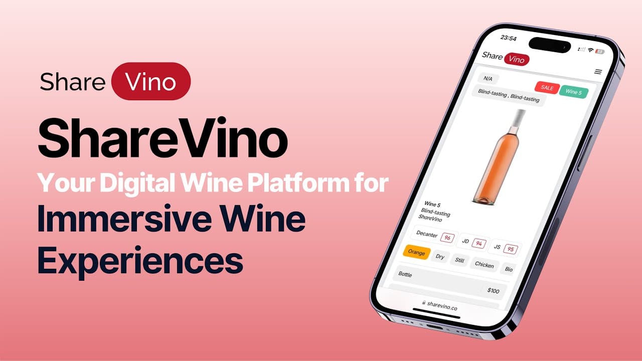 Introductory video about ShareVino’s digital wine list platform and QR-powered features.