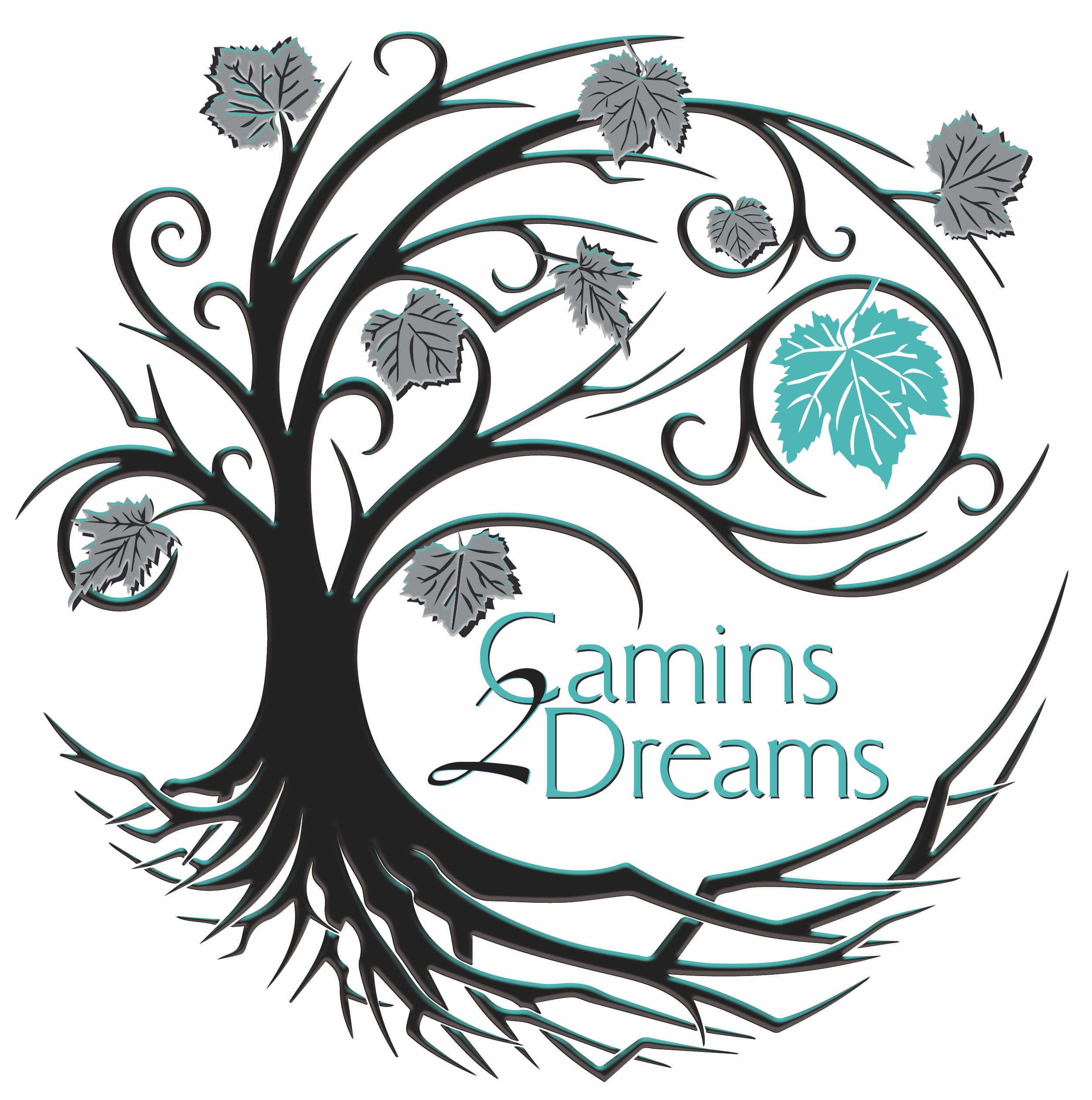 Camins 2 Dreams Carignan, Santa Ynez Vineyard-logo