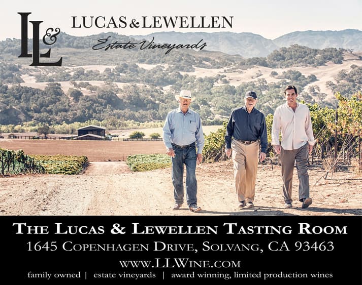 Lucas & Lewellen Viognier, Los Alamos Valley Vineyards-logo